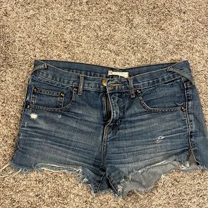 Free People Jean Shorts